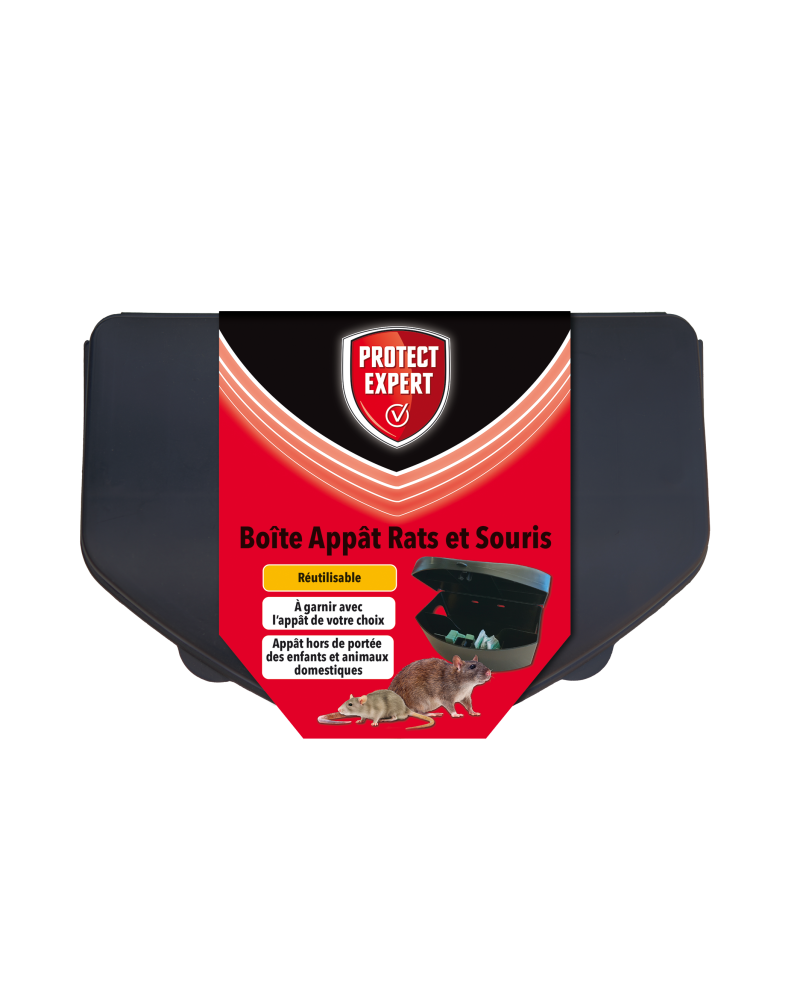 Protect expert boîte appât rats & souris