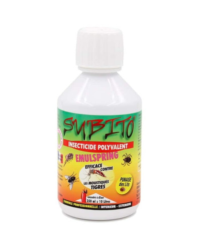 Subito - Emulspring insecticide polyvalent concentré intérieur extérieur - 1L