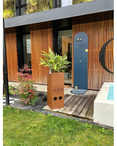 Piège Garden Moustique Corten - Ma boite à moustiques