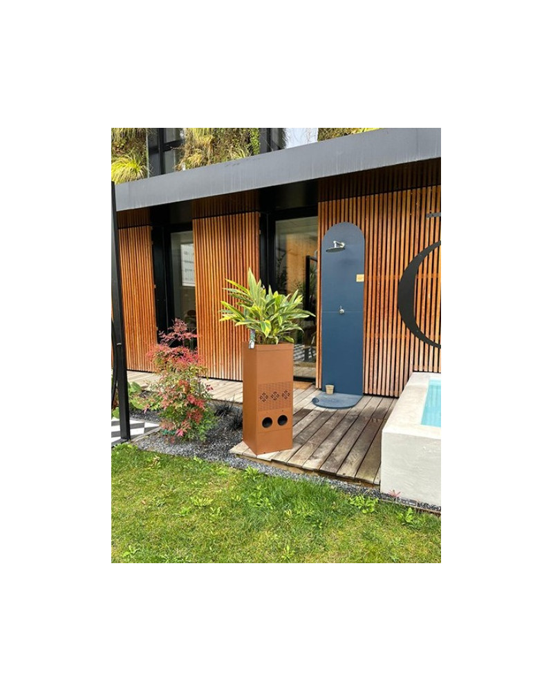 Piège Garden Moustique Corten - Ma boite à moustiques