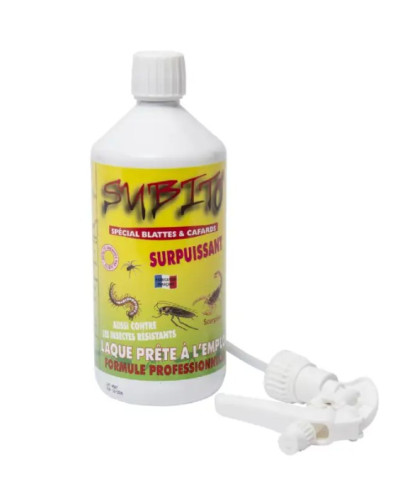 Subito - Laque insecticide blattes & cafards - 1L