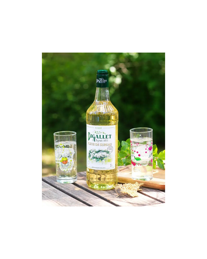 Sirop Fleur de Sureau 1L Maison Bigallet