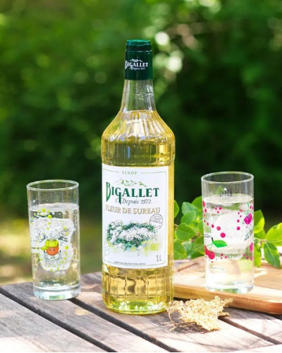 Sirop Fleur de Sureau 1L Maison Bigallet