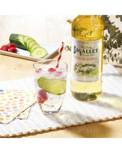Sirop Fleur de Sureau 1L Maison Bigallet