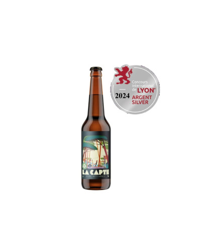 Bière des îles d'or  La Capte ambrée 75 cl
