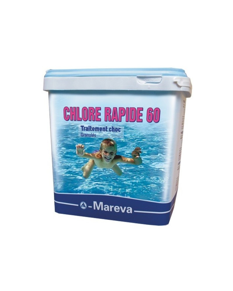 Traitement de choc Reva Klor rapide 60 - 5kg - Mareva