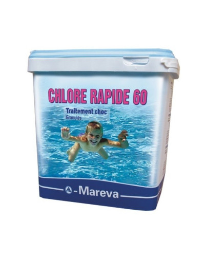 Traitement de choc Reva Klor rapide 60 - 5kg - Mareva