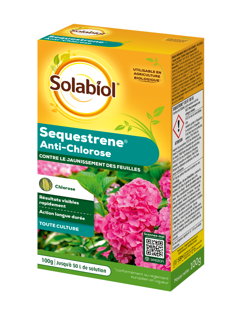 Solabiol sequestrene 100g anti chlorose