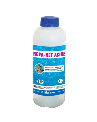Nettoyant ligne d'eau MAREVA - 1 L - REVA-NET
