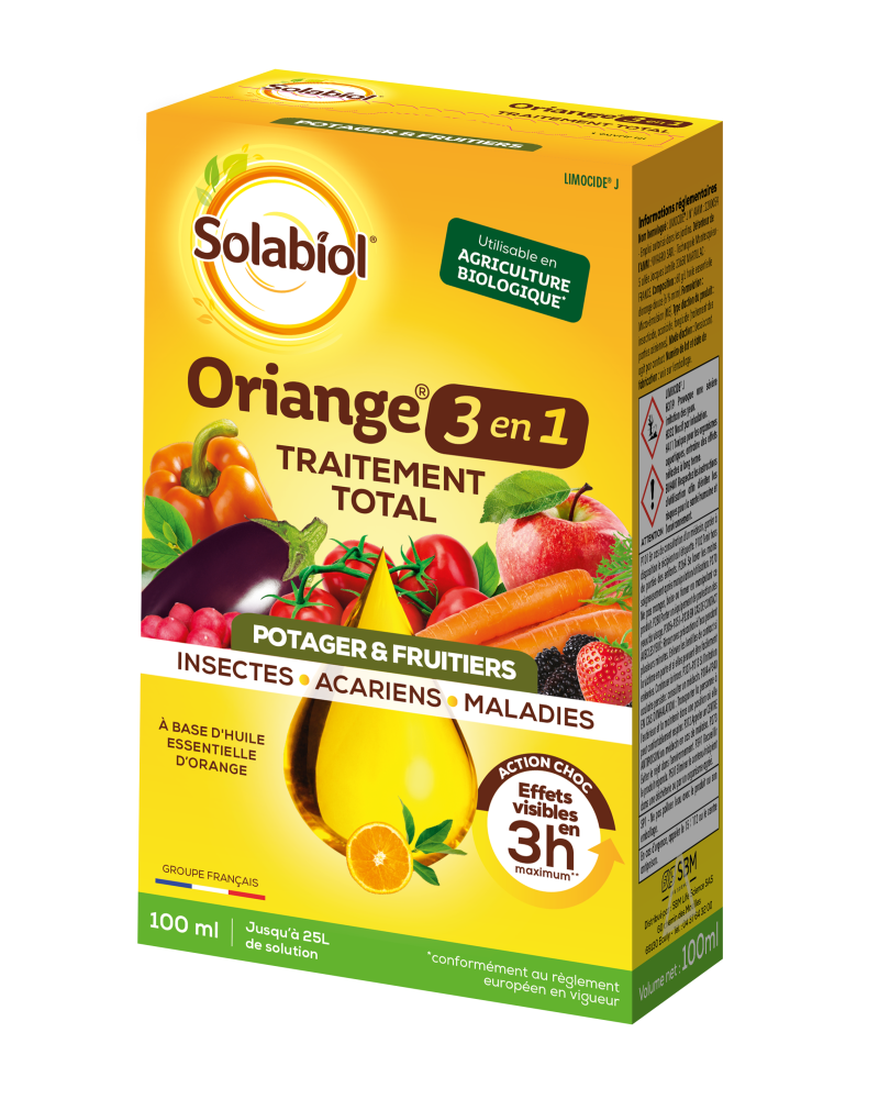 Traitement total potager 100ml SBM ORIANGE