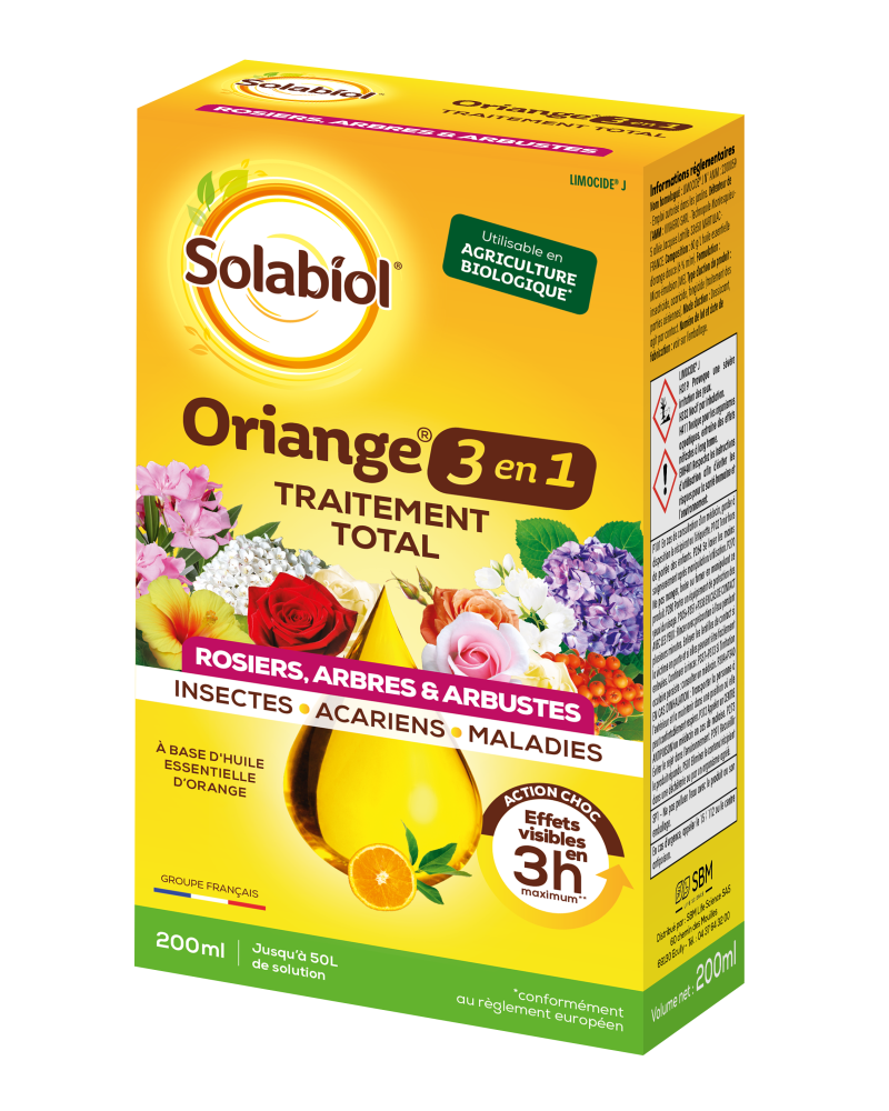 Traitement total ornemental 200ml SBM ORIANGE
