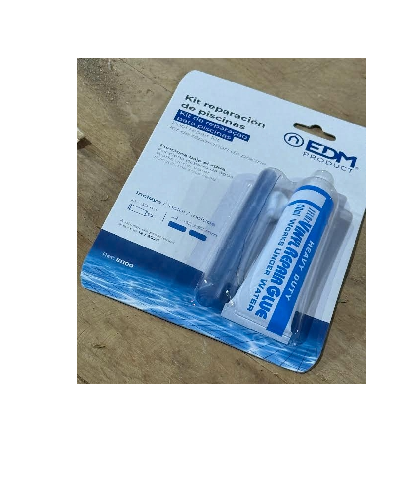 Kit de réparation liner EDM pour piscine - 30 ml