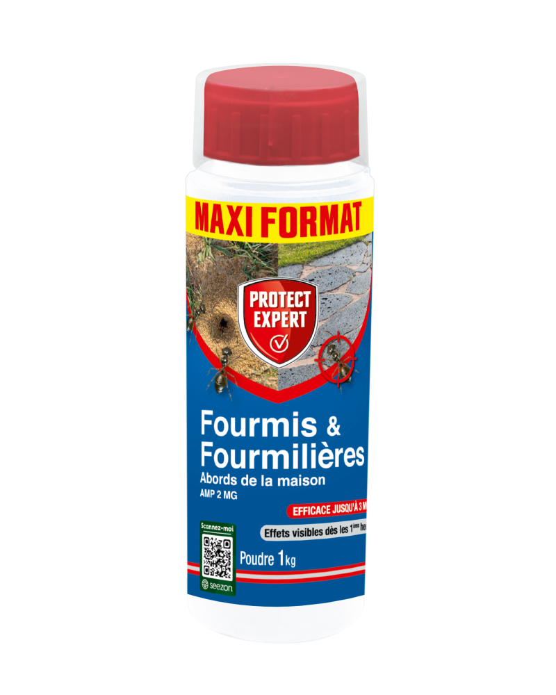 Protect expert fourmis 1kg poudre & arrosage