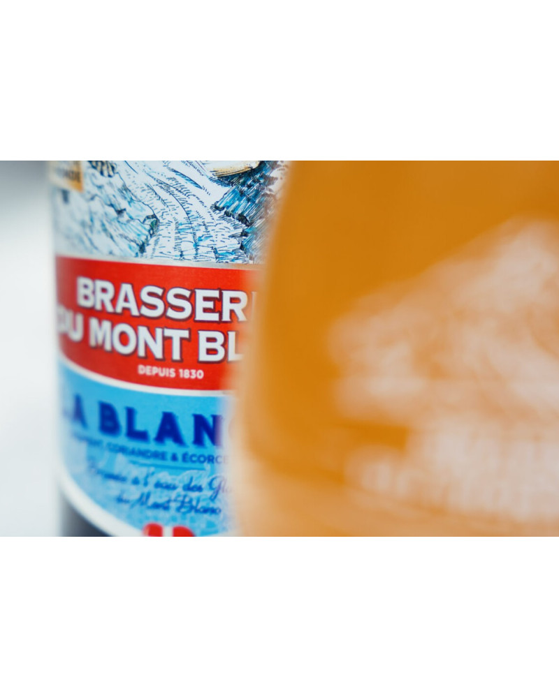 Bière blanche Mont Blanc - 33 cl