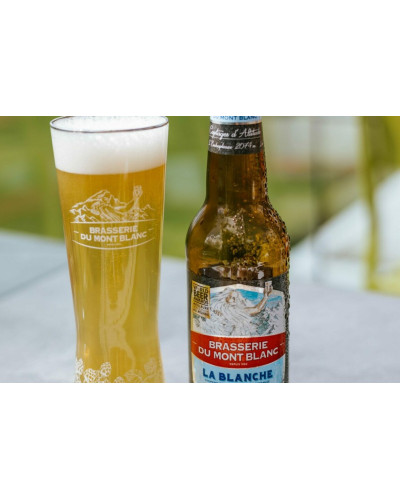 Bière blanche Mont Blanc - 33 cl