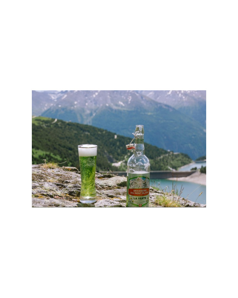 Bière Verte au Génépi sans gluten  - 33cl -  Brasserie du Mont Blanc