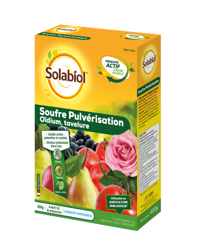 Solabiol soufre pulvérisation 400g