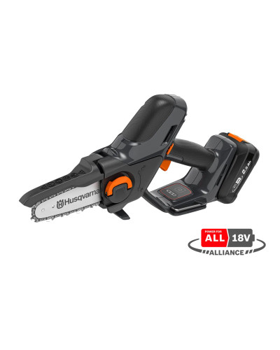 scie Aspire P5-P4A Husqvarna avec batterie et chargeur
