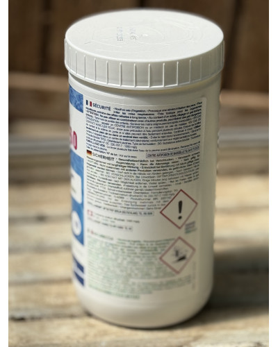 Reva Klor rapide 60 granulés- bidon 1kg - MAREVA