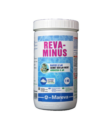 Traitement Mareva réducteur pH REVA-MINUS pH- poudre 1kg