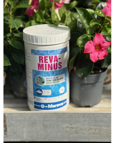 Traitement Mareva réducteur pH REVA-MINUS pH- poudre 1kg