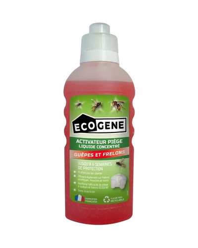 Activateur piège guêpes liquide 500ML ECOGENE