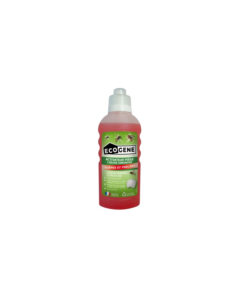 Activateur piège guêpes liquide 500ML ECOGENE