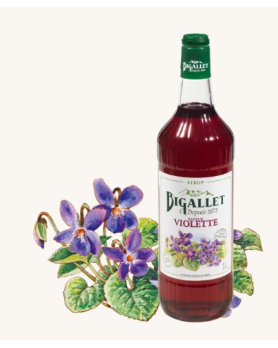 Sirop de violette 1L  Bigallet