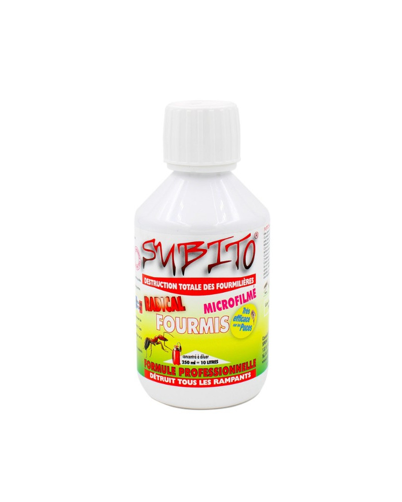Subito insecticide concentré fourmis et fourmilières - 250 ml