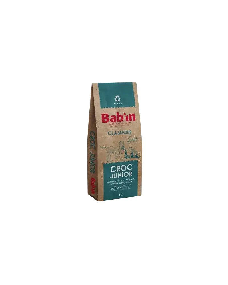 Croquette Chien BABIN Classique Croc Junior 14kg