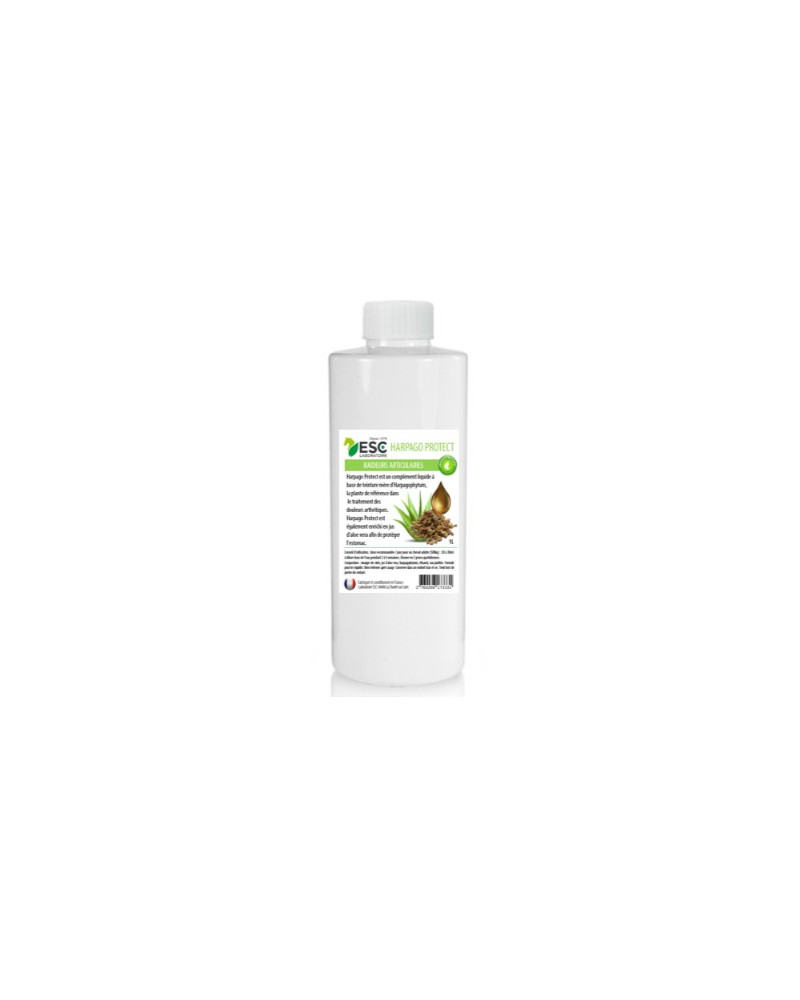 ESC  Harpago Protect - 1 litre - Harpago + jus d’aloe – Raideurs articulaires du cheval