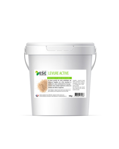 Levure active+ 500g ESC