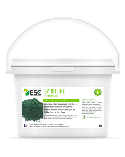 Spiruline plantes pures 500gr ESC
