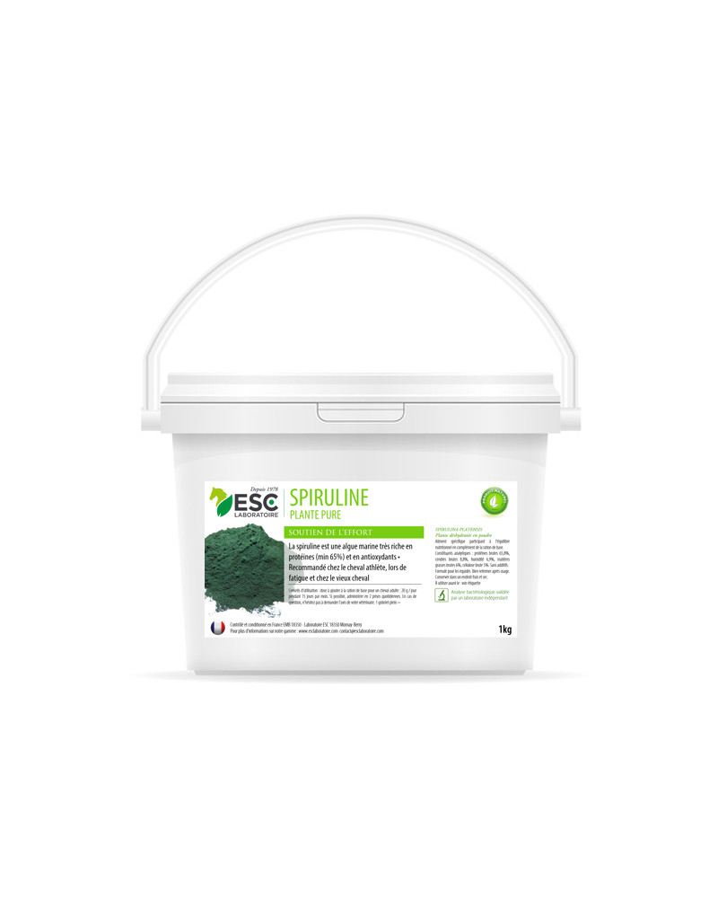 Spiruline plantes pures 500gr ESC