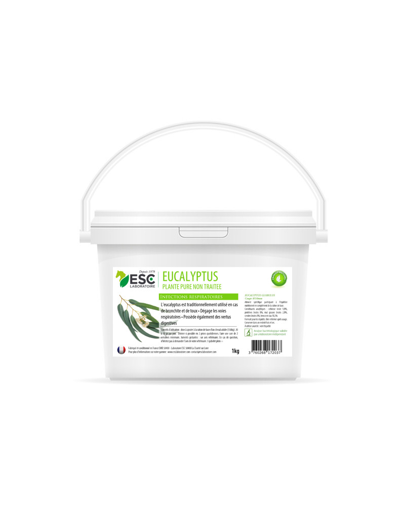 Eucalyptus 1kg respiration cheval ESC