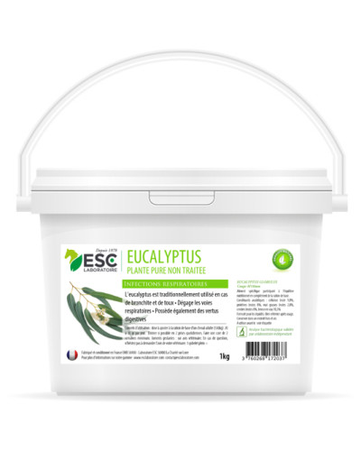 Eucalyptus 1kg respiration cheval ESC
