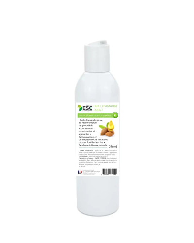 Huile d'amande douce 200ml hydratation cheval ESC