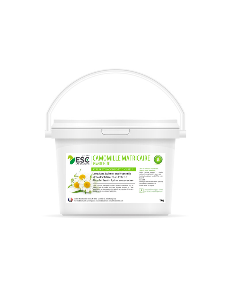 Camomille 1kg Stress et inconfort digestif cheval ESC