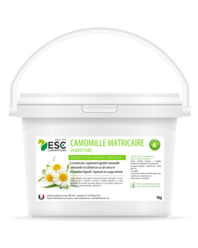 Camomille 1kg Stress et inconfort digestif cheval ESC
