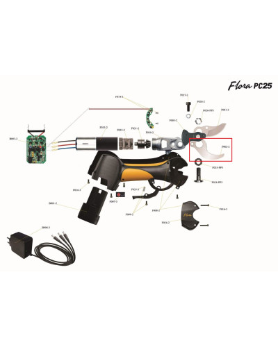 Contre lame Flora PC25 F002-2