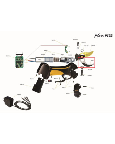 Contre lame Flora PC32 F002-3