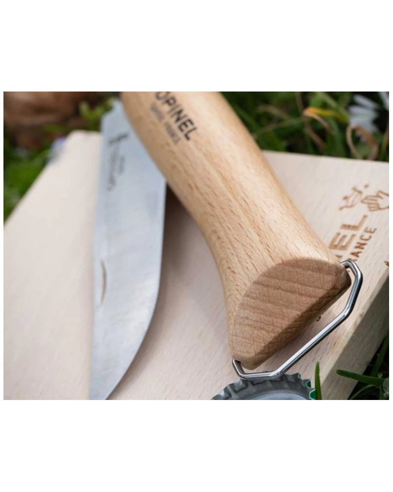 OPINEL tire-bouchon/décapsuleur n°10 - Le couteau des pique-niques à la française
