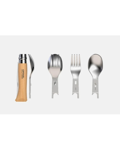OPINEL PICNIC PLUS SET COMPLET N°8 HETRE