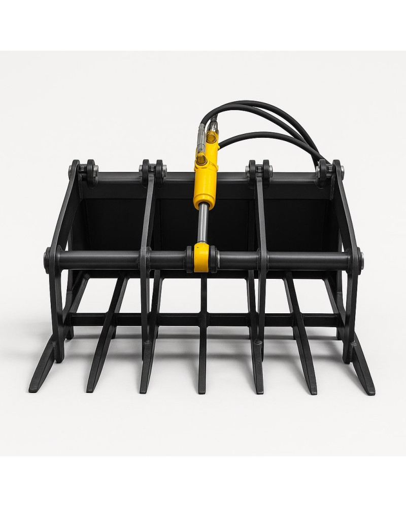 Grappin agricole KA2689 pour mini pelle JKL380 et 850