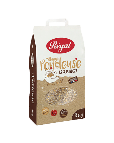 Mélange volaille pondeuse en sac de 8kg REGAL