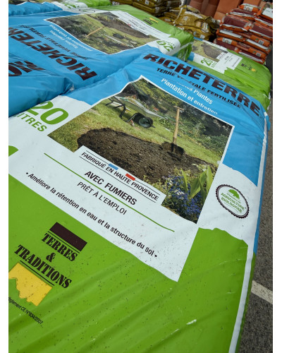 Terre végétale 20l RICHETERRE