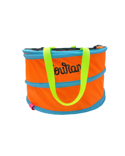 Sac à cordelettes taille L diamètre 41cm orange Pélican