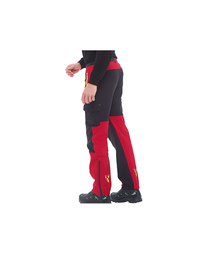 Pantalon ARK d'élagage taille S rouge