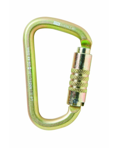 Mousqueton acier HMS triple lock Victo