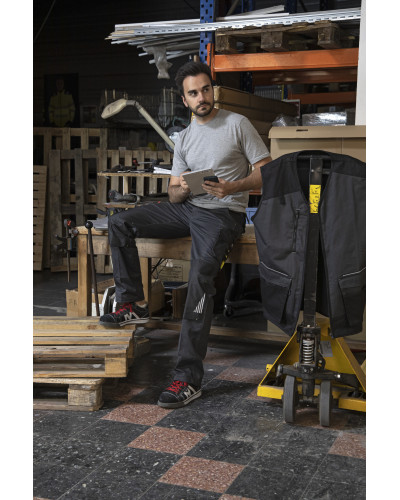 Pantalon de travail VULCAIN gris sombre/noir Taille 52 - Marque LMA